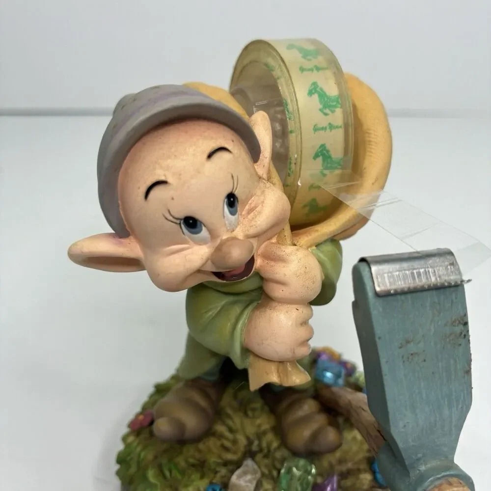 Disney Snow White & The Seven Dwarfs Part of  Desk Set Dopey Tape Dispenser 1999